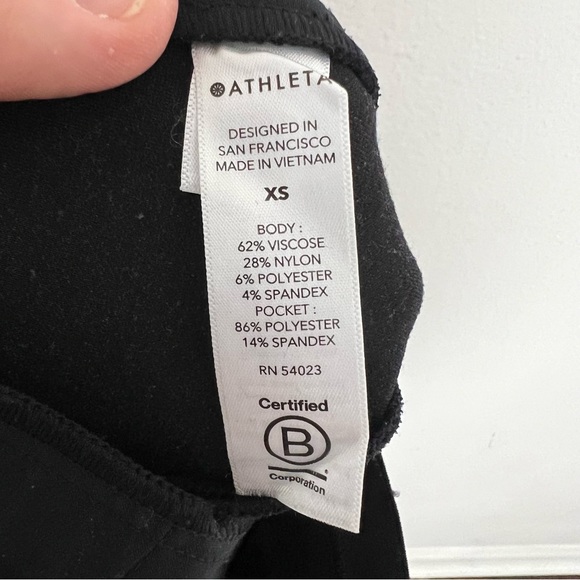 ATHLETA- Venice Heathered Pintuck Pant Communing Travel Work Casual - Picture 6 of 8